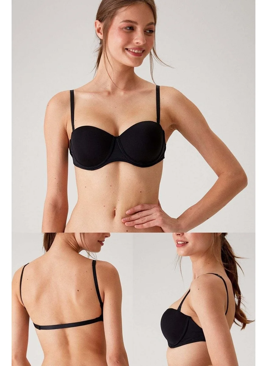 بيير كاردان Pisa Push-Up Strapless Bra 6027