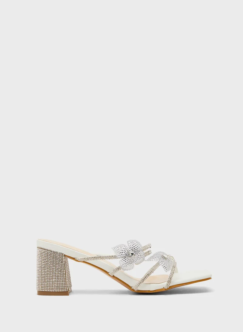 ايلا Heeled Floral Sandal