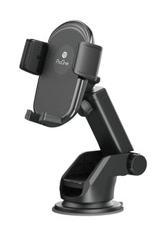 ProOne ProOne PHL1165 Universal Car Dashboard Phone Holder, 360° Rotating Adjustable Mount, Compatible with Phones up to 6 Inches, Durable ABS+PC Material, Easy Installation, Black  - Image 1