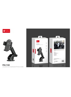 ProOne ProOne PHL1165 Universal Car Dashboard Phone Holder, 360° Rotating Adjustable Mount, Compatible with Phones up to 6 Inches, Durable ABS+PC Material, Easy Installation, Black  - Image 4