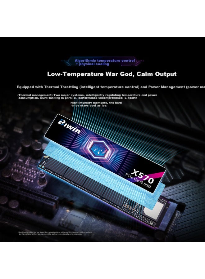 Biwin 4tb Ssd, M.2 Interface (nvme Protocol), X570 Series, Pcie 5.0, Read Speed 14500mb/s, Ai Pc Computer Storage Accessory - Image 4