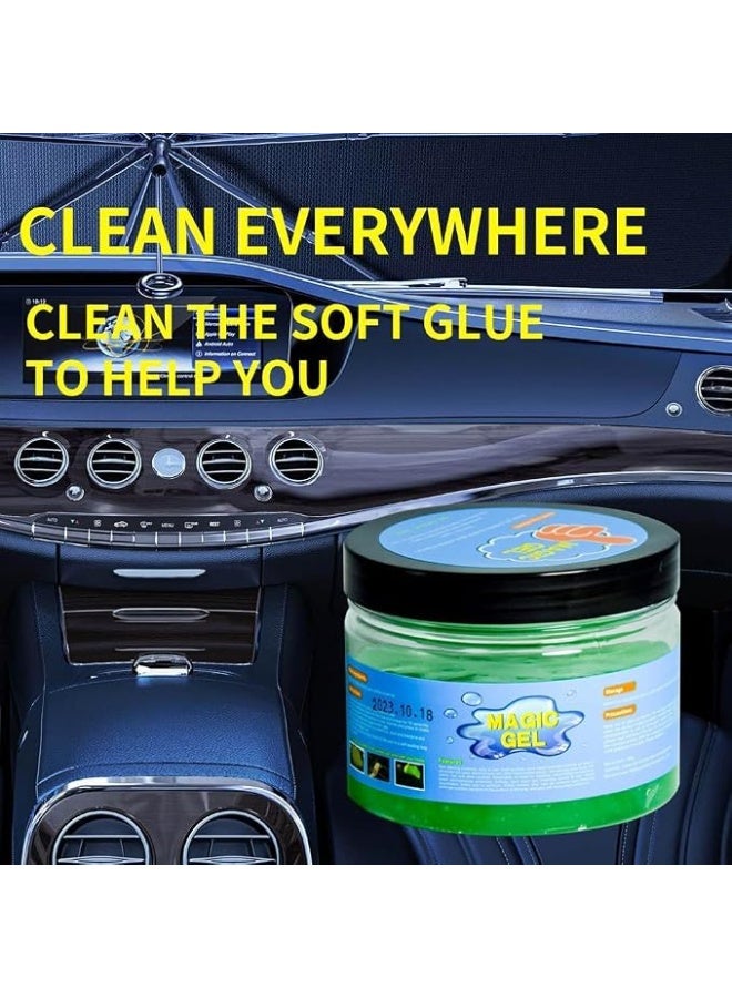 Cleaning Gel for Car, Car Cleaning Kit Universal Detailing Automotive Dust Car Crevice Cleaner Auto Air Vent Interior Detail Removal Putty Cleaning Keyboard Cleaner for Car Vents, PC, Laptops, Cameras - Image 4