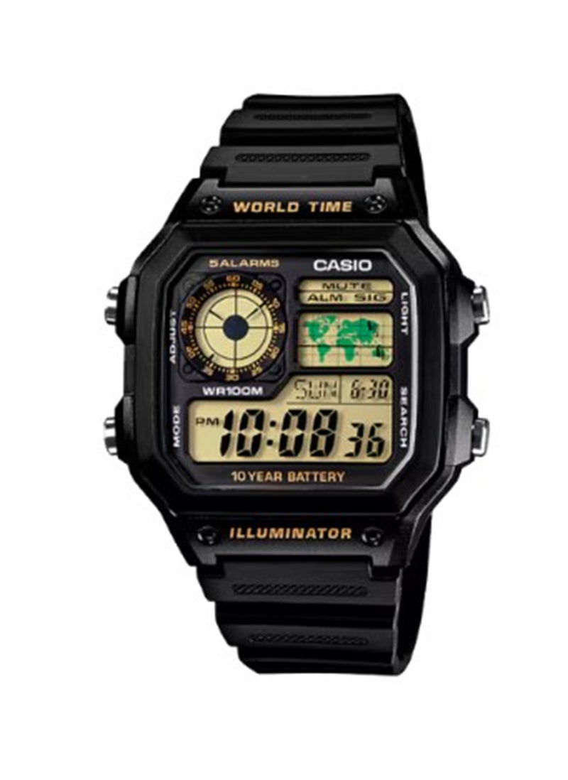 CASIO Men's AE-1200WHB-1BVDF Digital Wrist Watch