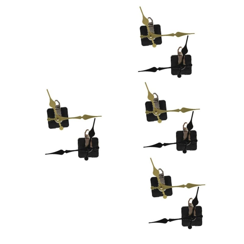 كما هو موضح 5.5 × 5.5 × 1.5 سم، إكسسوارات ساعة DIY، آلية حركة ساعة حائط، قطع غيار بديلة، 3 قطع. - Image 2