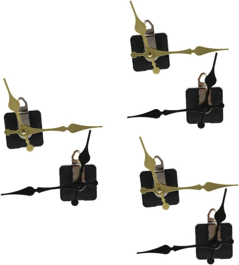 كما هو موضح 5.5 × 5.5 × 1.5 سم، إكسسوارات ساعة DIY، آلية حركة ساعة حائط، قطع غيار بديلة، 3 قطع. - Image 1