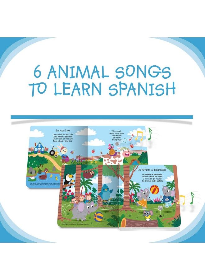 Ditty Bird Sound Musical Book In Spanish Canciones De Animales For Baby And Toddler - Image 4