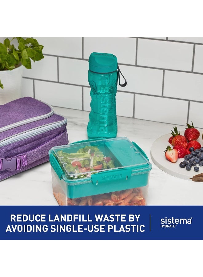 sistema Sistema Hydrate 800ml Sports Water Bottle  - Image 3