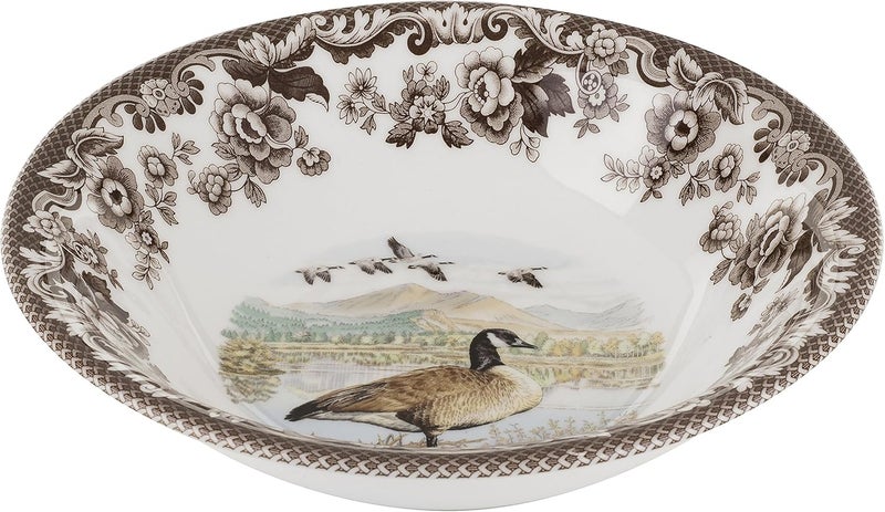 Spode Spode Woodland Canadian Goose Ascot Cereal Bowl  - Image 1