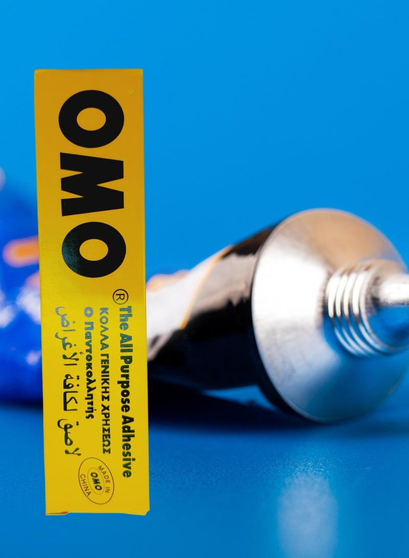 أومو غراء فائق متعدد الاستخدامات، لاصق عالي الجودة، سريع الجفاف، مناسب للمعادن والبلاستيك والخشب (٣٥ مل (عبوة من ١٠ قطع)) 7 mal (eabuat min 10 quteu) - Image 3