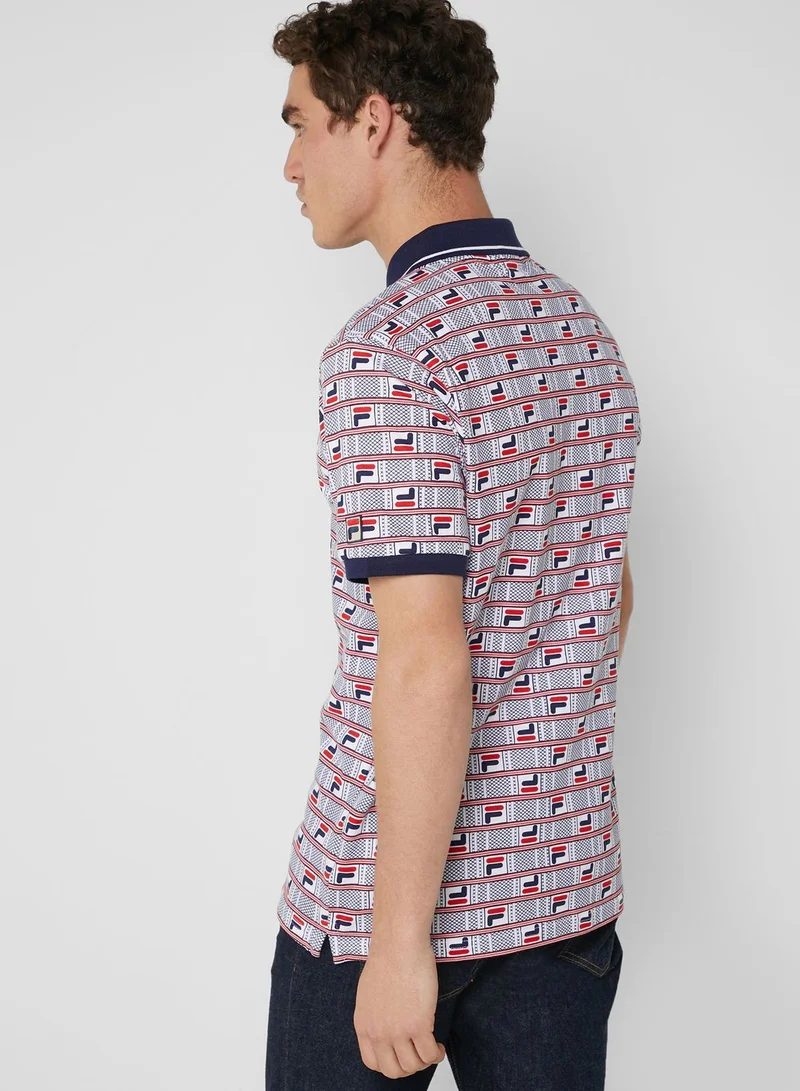 FILA Gianni Archive AOP Polo