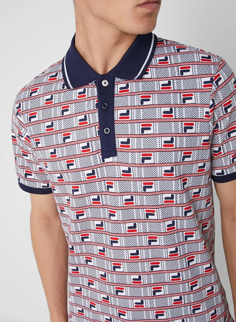 FILA Gianni Archive AOP Polo