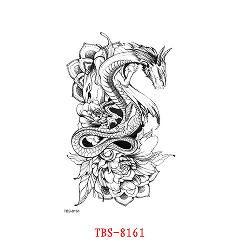 Waterproof Tattoo Stickers Totem Character Animal Tattoo Stickers Spot Tattoo - Image 1