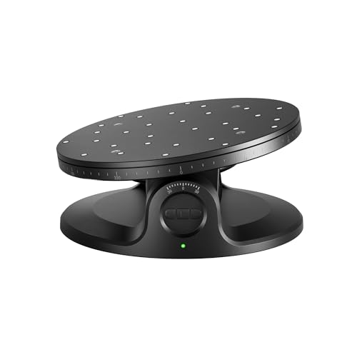 Revopoint Dual Axis Turntable for Accurate 3D Scanning, Easy Capturing Detail-rich 3D Data of Small-Medium Objects - Image 3