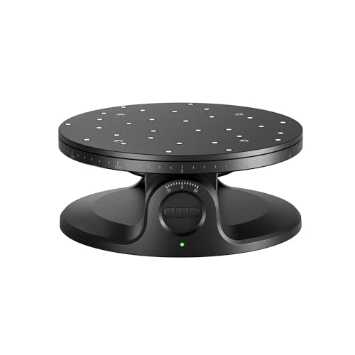 Revopoint Dual Axis Turntable for Accurate 3D Scanning, Easy Capturing Detail-rich 3D Data of Small-Medium Objects - Image 2