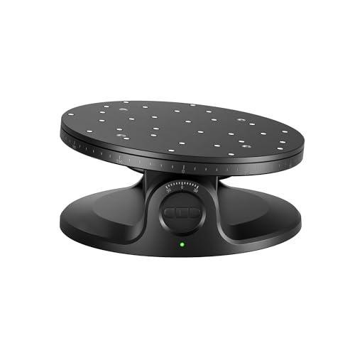Revopoint Dual Axis Turntable for Accurate 3D Scanning, Easy Capturing Detail-rich 3D Data of Small-Medium Objects - Image 4