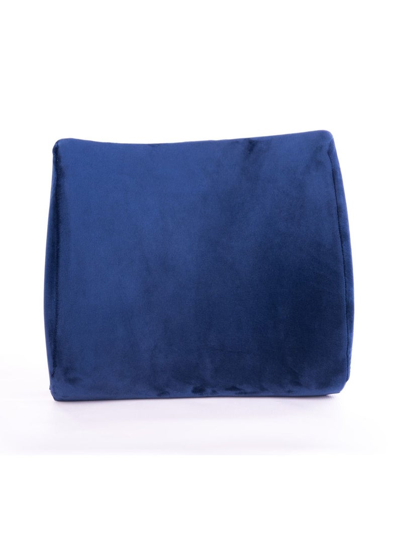Max Comfort Memory Foam Back Cushion for Lumbar Pain Prevention and Lumbar Back Cushion for Office Car Home Chair  - Image 2