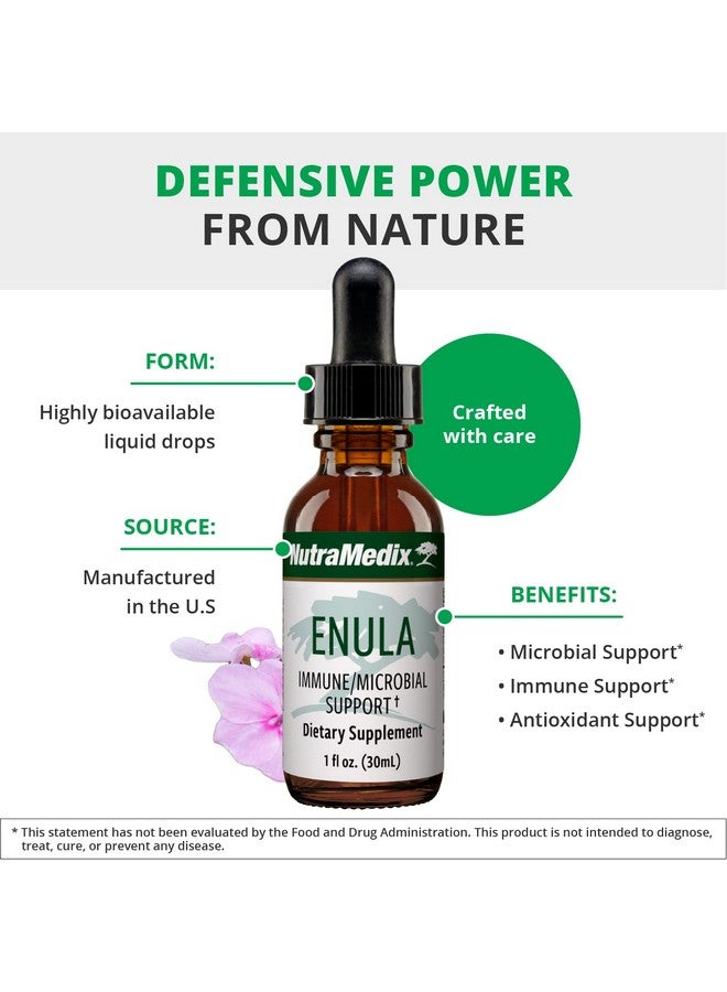 NutraMedix Enula Liquid Drops for Antioxidant & Immune Support - Elecampane Root & Jalap Root Extract to Promote Healthy Immune Defense - Bioavailable Herbal Supplement (1oz / 30ml) - Image 4