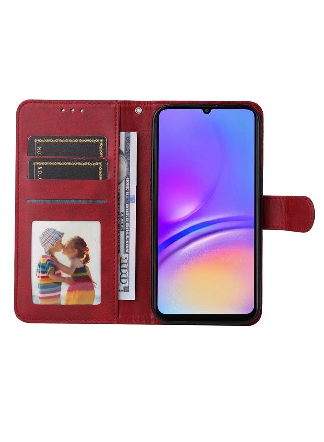 اس-توب جراب لهاتف Samsung Galaxy A06 4G / 5G جراب هاتف كلاسيكي من جلد العجل قابل للطي - Image 4