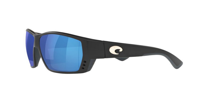Costa Del Mar Man Sunglasses Matte Black Frame, Blue Mirror Lenses 62MM - Image 3