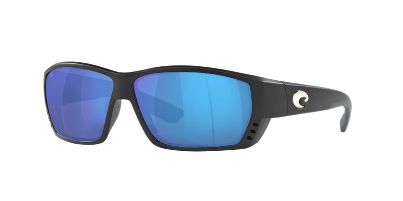 Costa Del Mar Man Sunglasses Matte Black Frame, Blue Mirror Lenses 62MM - Image 2