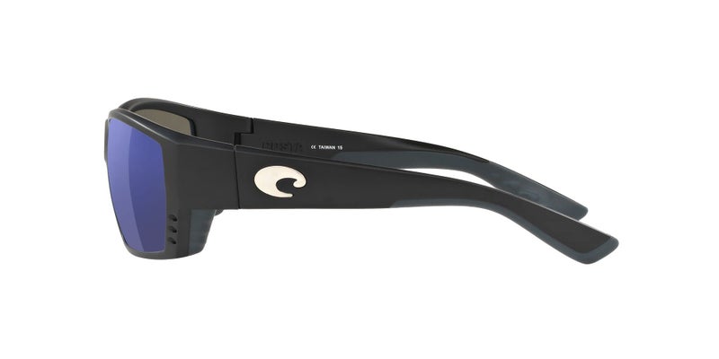 Costa Del Mar Man Sunglasses Matte Black Frame, Blue Mirror Lenses 62MM - Image 4