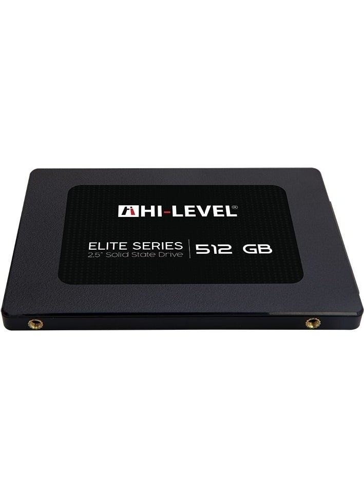 Hi-Level - Elite Hlv-SSD30Elt-512G 512GB 560MB-540MB SATA3 SSD - Image 1