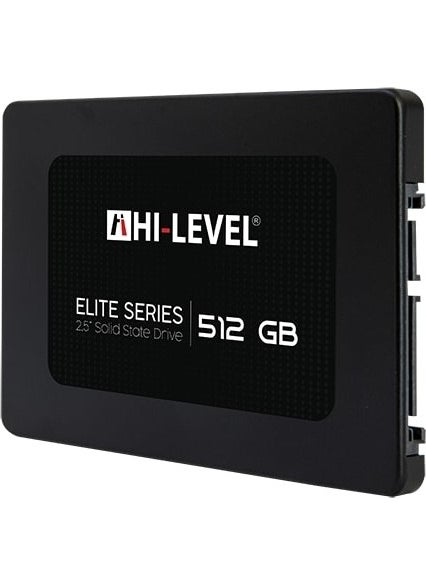 Hi-Level - Elite Hlv-SSD30Elt-512G 512GB 560MB-540MB SATA3 SSD - Image 1