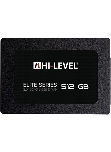 Hi-Level - Elite Hlv-SSD30Elt-512G 512GB 560MB-540MB SATA3 SSD - Image 1