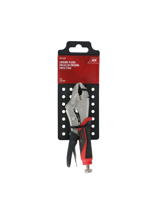 ACE Comfort Grip Handle Locking Plier Multicolour 5 Inch XM18010372 - Image 2