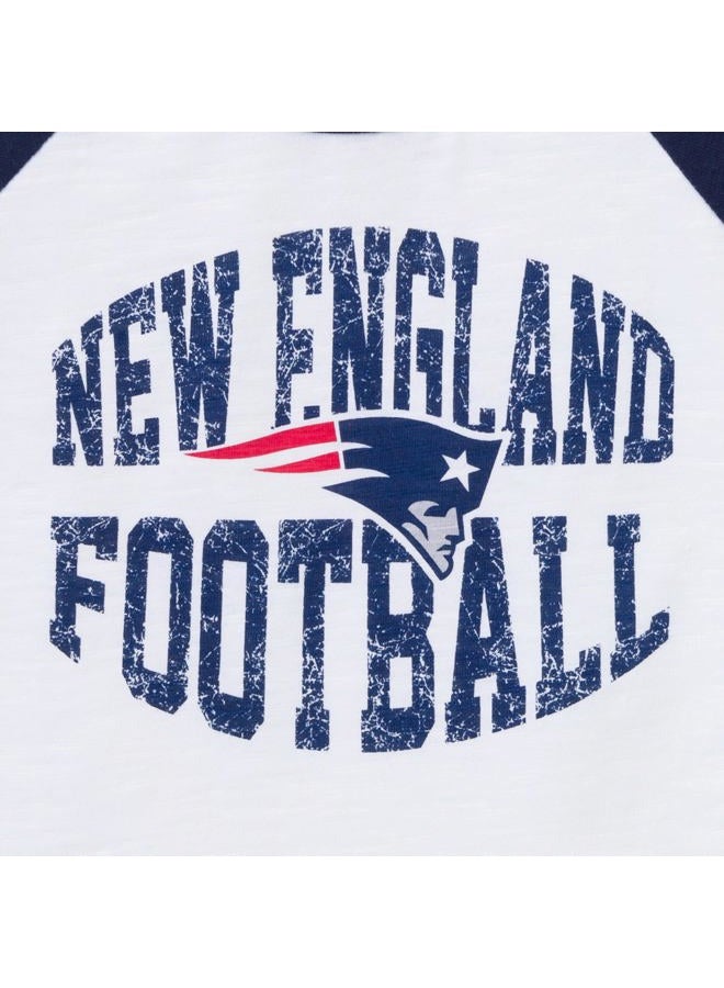 Gerber Geber Unisex Baby NFLTeam T-Shirt and Shorts Set, Patriots, 18 Months - Image 5