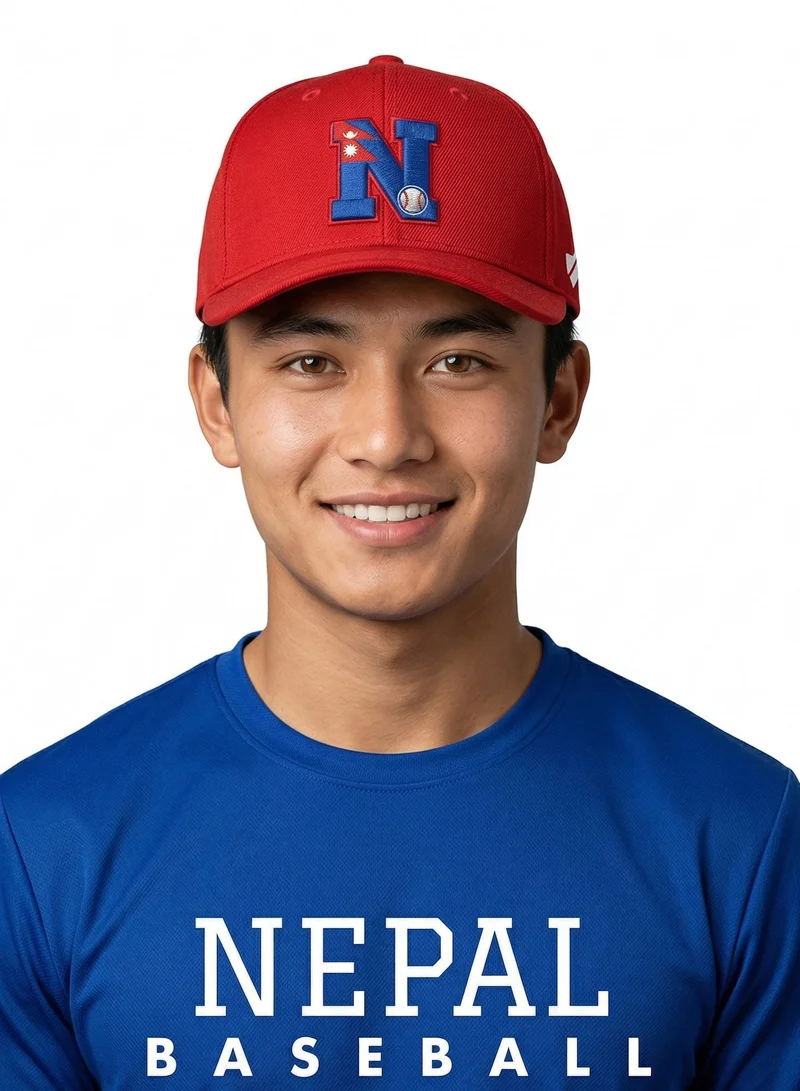 Baseball United Nepal Baseball National Team Lifestyle Cap