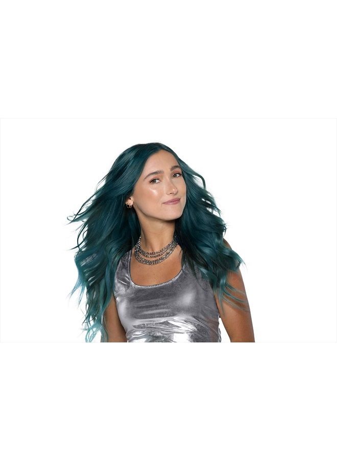 SPLAT Naturals, Semi-Permanent Teal Hair Dye : 100% Vegan, Cruelty-Free, No Bleach Required, Free of Ammonia, PPD, Parabens & Sulfates - 6 Oz - Image 2