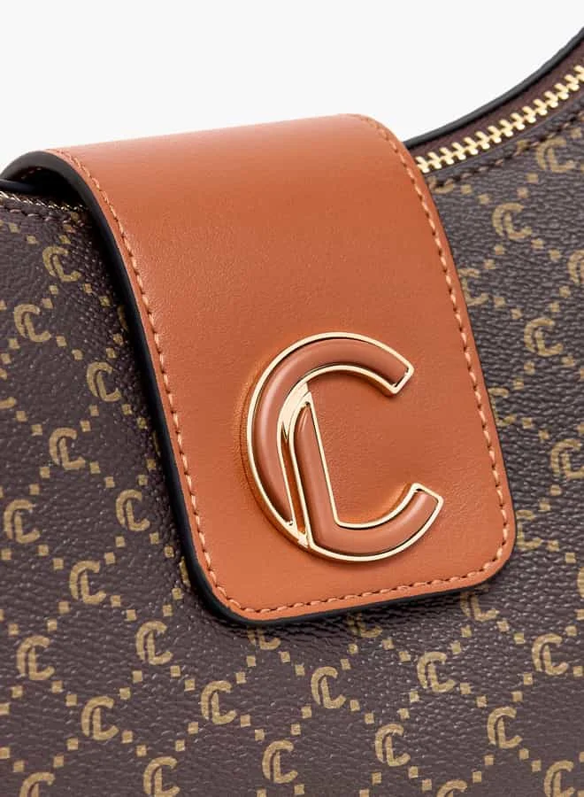 لو كونفورت Women Printed Hobo Bag with Zip Closure and Handle
