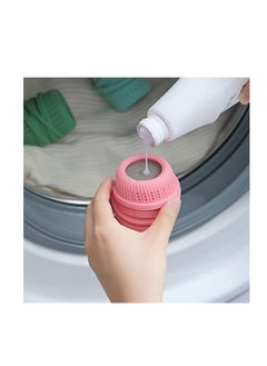 Generic Anti-fraying, anti-static, fabric softener laundry balls for basket 3pcs  - Image 2