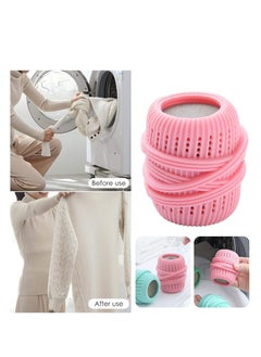 Generic Anti-fraying, anti-static, fabric softener laundry balls for basket 3pcs  - Image 3