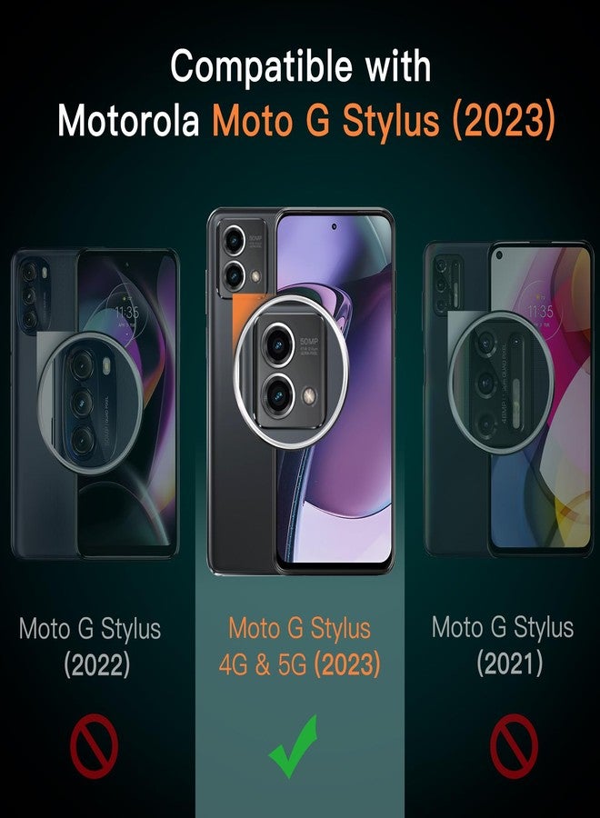 Jetech حماية شاشة JETech لهاتف موتورولا موتو جي ستايلس 2023 4G/5G (لا تناسب إصدار 2022/2021/2020)، زجاج مقسى 9H، مضاد للخدش، شفاف عالي الدقة، 3 عبوات - Image 2