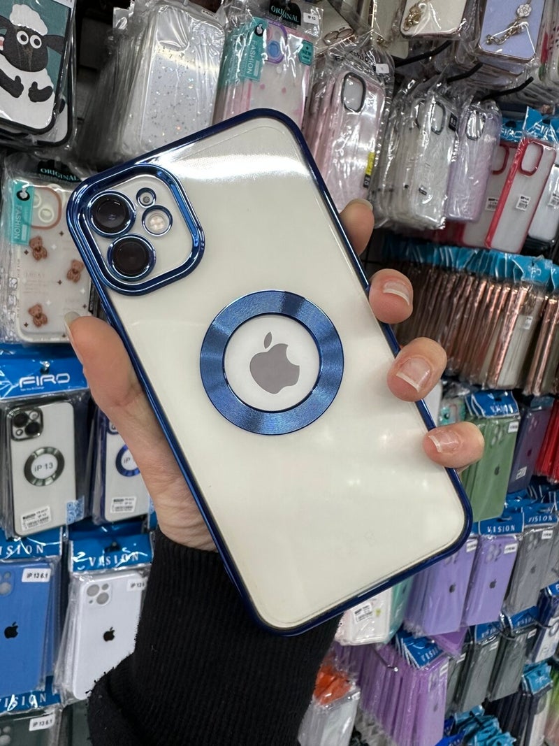 Go Accessory Iphone 11 Compatible Laser Case with Extra Camera Protection (Camera Glass Lens)