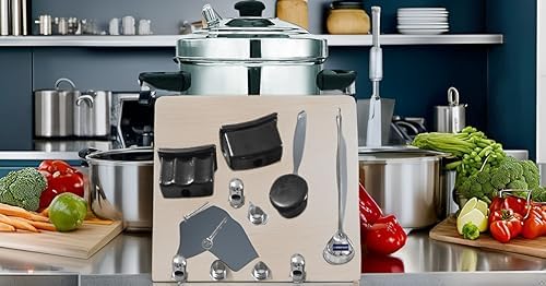 TENNYSON IDLY COOKER STAND 5 INCH HANDLES AND 3 WHISTLES - Image 1