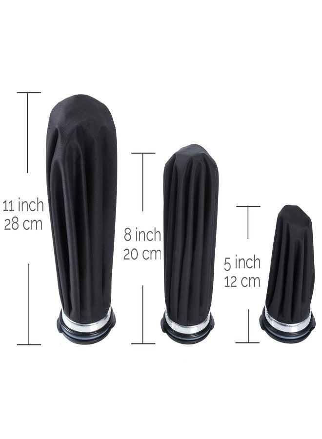 NeoTech Care Ice Bag, Screw Top Fillable, Reusable (Black, 8 inch) - Image 2