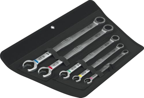 Wera 05020380001 6007 Joker 5 Set 1 Ring ratchet spanner set 5 pieces - Image 1