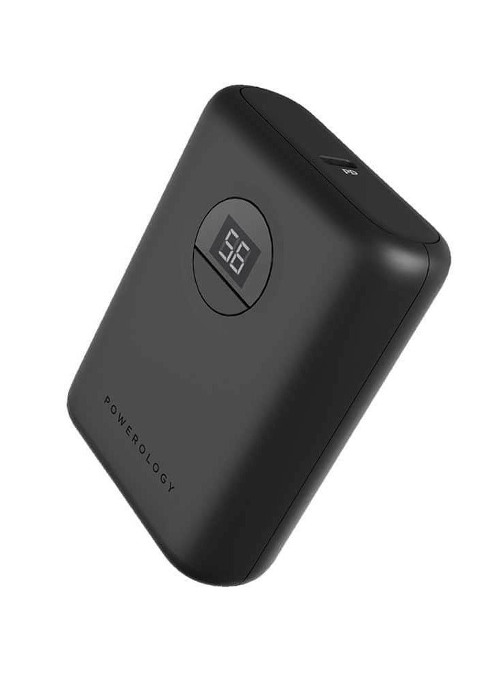 باورولوجي باور بانك صغير الحجم للغاية 10000 مللي أمبير بي دي 20واط - أسود - Image 2