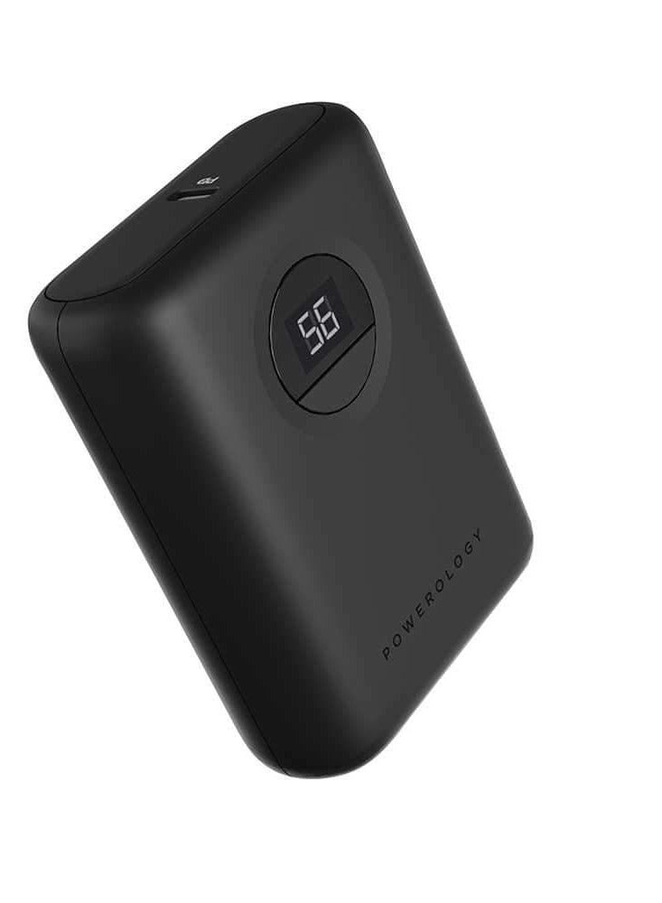 باورولوجي باور بانك صغير الحجم للغاية 10000 مللي أمبير بي دي 20واط - أسود - Image 3
