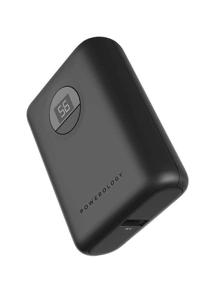 باورولوجي باور بانك صغير الحجم للغاية 10000 مللي أمبير بي دي 20واط - أسود - Image 4