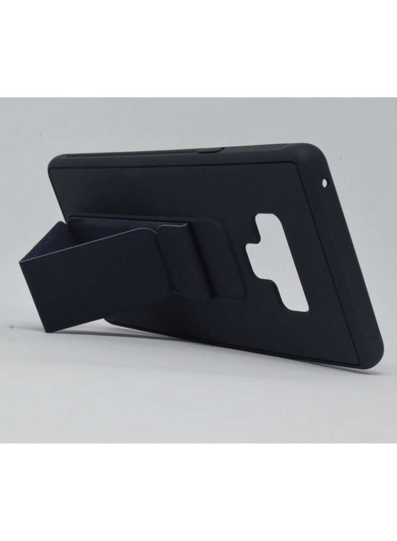 BORTONY Galaxy Note 9 Case Fully Covered With Adjustable Finger Grip Holder+Mobile Stand Shockproof Anti Scratch Protective Case Cover For Samsung Galaxy Note 9 - Image 2