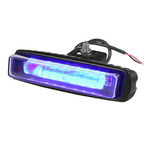 LY8 ضوء أمان رافعة شوكية LED LY8 30W منطقة خطر باللون الأزرق 10-80V (1 قطعة) - Image 1