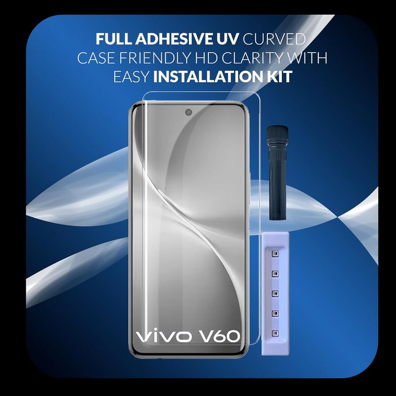 ShieldTech Back Cover Case + Screen Protector for Vivo V60e 5G | Camera Protection | Transparent Mobile Phone Back Case Cover for Vivo V60 e | Vivo V60e 5G TPU Transparent Mobile Back Cover Case - Image 5