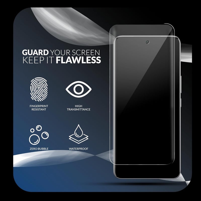 ShieldTech Back Cover Case + Screen Protector for Vivo V60e 5G | Camera Protection | Transparent Mobile Phone Back Case Cover for Vivo V60 e | Vivo V60e 5G TPU Transparent Mobile Back Cover Case - Image 2