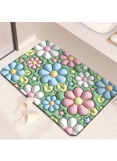 Wishbone Wishbone 3D Bathroom MATDharam Creation Bathroom Door Mat | 3D Visual Bathtub Mats | Anti-Slip Quick Drying Absorbent Sink Floor Rug | Anti Skid Water Soaking Mat | Floor Mat  - Image 4