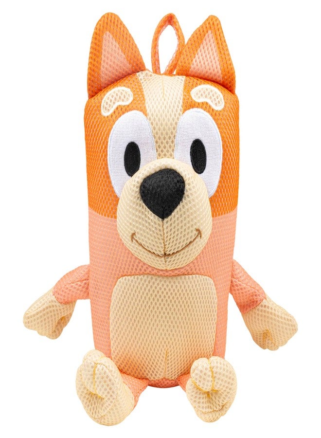 Jay Franco Bluey and Bingo Bath Towel & Bath Buddy Set - Kids Bathtub Accessories - Includes 25 x 50 Inch Microfiber Towel & 13 Inch Bingo Water Play Buddy - Image 3