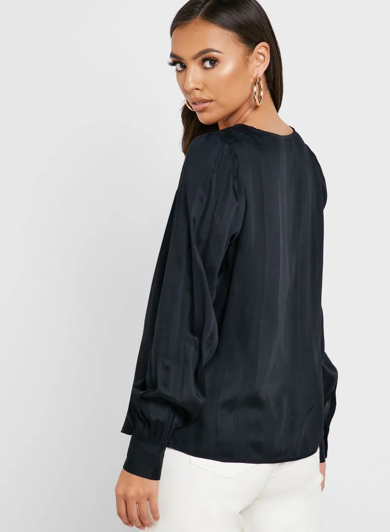 VERO MODA Button Down Striped Shirt